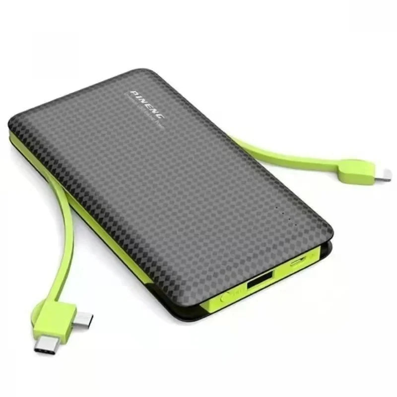 Carregador Portátil Power Bank 10000mah com 3 Saídas v8 iphone e type-c KD-956