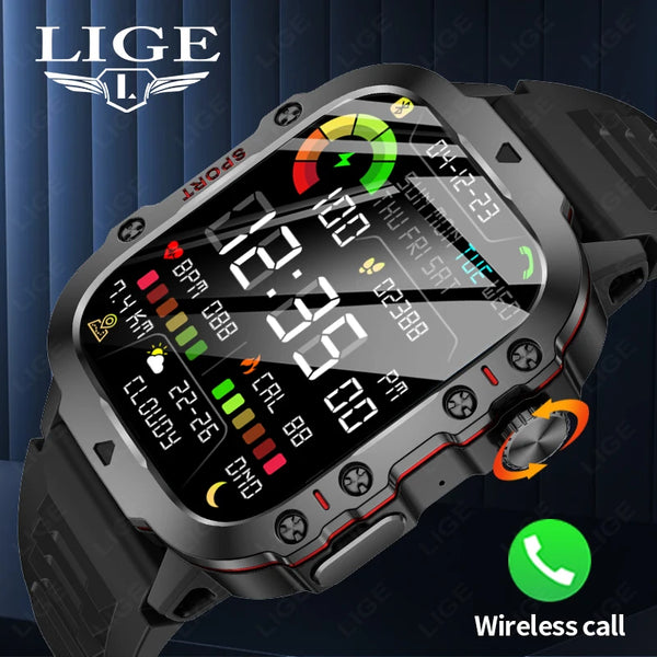 Smartwatch LIGE 2024 Bluetooth sport plus for Android e IOS